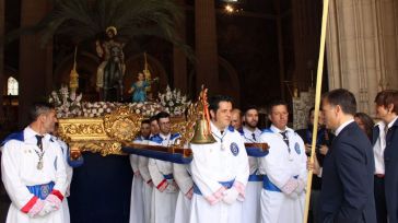 Serrano garantiza que Ayuntamiento seguirá colaborando para que Semana Santa de Albacete siga siendo "seña de identidad"