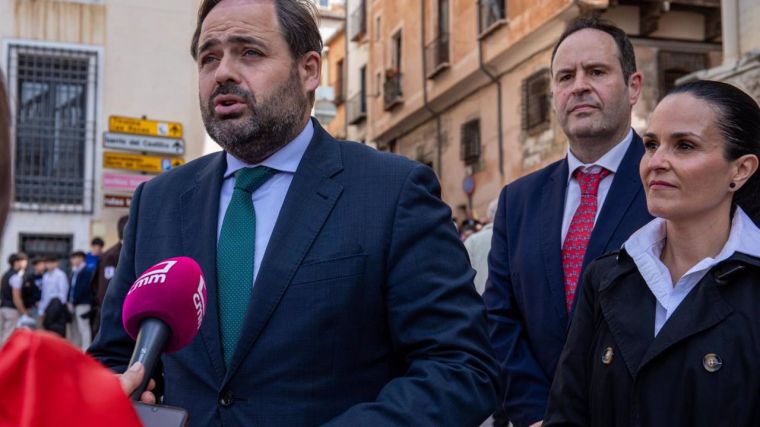 Núñez destaca que la Semana Santa de CLM es 'una de las más importantes' de España y elogia a quienes la hacen posible