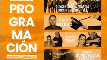 Camela, Leo Harlem, Jorge Blass y Rozalén pasarán por el Escénico de Illescas en junio y julio