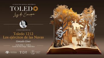 Gonzalo Giner abre mañana el II Ciclo de Novela Histórica con la conferencia ‘Toledo 1212. Los ejércitos de las Navas’