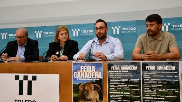 La Diputación de Toledo apoya la Feria Ganadera de Pelahustán, que pone en valor el potencial del sector y su importancia en el mundo rural