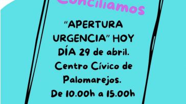El Centro Cívico de Palomarejos abre "de urgencia" para facilitar la conciliación de las familias ante el cierre de los colegios