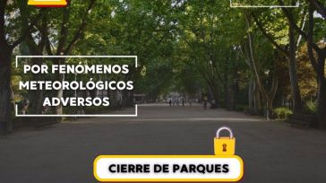 Albacete cierra los parques ante el aviso naranja por tormentas y recomienda precaución a los ciudadanos