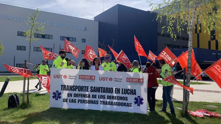 UGT y CCOO anuncian la convocatoria reuniones con el Sescam para abordar el conflicto laboral del Transporte Sanitario