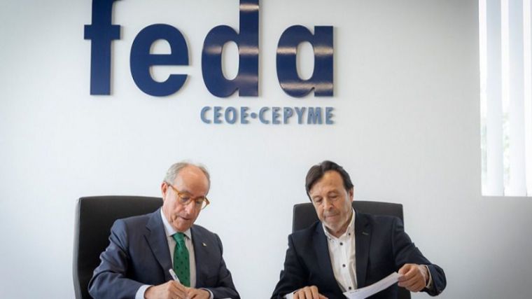 Globalcaja y FEDA renuevan su compromiso con el mundo empresarial a través de un convenio de colaboración