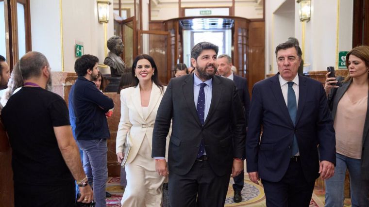 López Miras defiende en el Congreso mantener el trasvase: 'No abandonemos el consenso mientras no encontremos uno mayor'