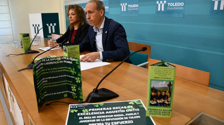 La Diputación ofrece, por primera vez, las becas de excelencia académica Agustín Ortiz en Irlanda para los jóvenes toledanos con mejores notas