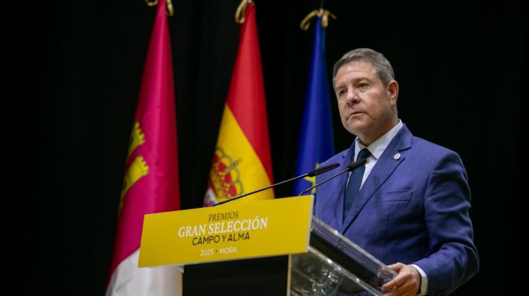 García-Page reclama “unidad sincera” en materia de agua y “coherencia” para defender los intereses de Castilla-La Mancha “en Madrid también”