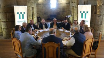 El Ejecutivo de la Diputación de Toledo elige Santa María de Melque para celebrar su primera reunión de gobierno itinerante
