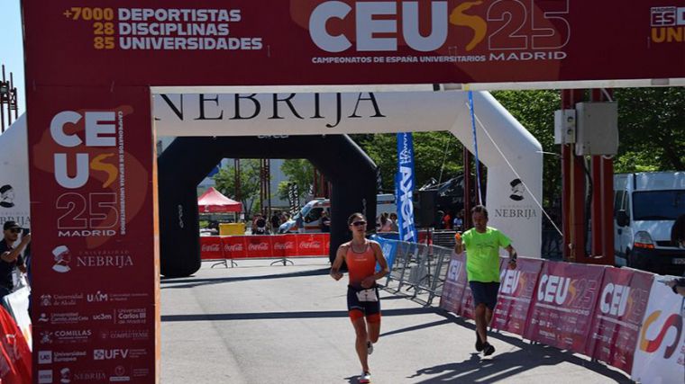 La UCLM consigue el bronce por equipos en el Campeonato de España Universitario de triatlón