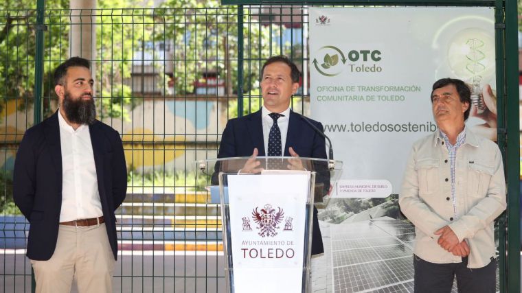 El alcalde de Toledo apuesta por un Casco Vivo con medidas que fomenten y faciliten la vida a los residentes como la Comunidad Energética