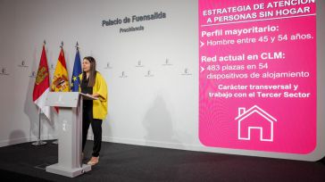 El Gobierno regional activa una estrategia transversal para reducir al 50% las personas sin hogar en Castilla-La Mancha antes de 2030