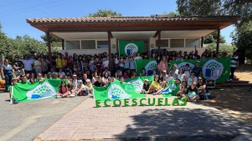 Cinco nuevos centros educativos de la provincia de Toledo reciben la bandera verde de Ecoescuelas y 13 la renuevan