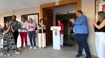 Cedillo inaugura la remodelación de las dependencias consistoriales en Valmojado