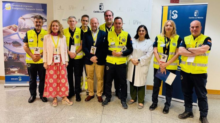 El Gobierno de Castilla-La Mancha trabaja para que los cuatro helicópteros sanitarios puedan transfundir sangre a pacientes traumáticos graves
