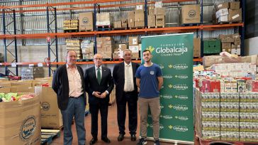 La Fundación Globalcaja dona 4.000 kilos de productos básicos para el Banco de Alimentos de Ciudad Real