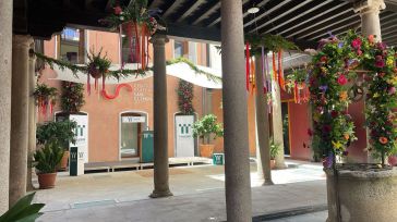 La Diputación de Toledo refuerza su participación en el Certamen de Patios con una decoración especial del patio de San Clemente