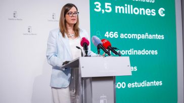 CLM invierte 3,5 millones de euros en acompañantes del transporte escolar para garantizar la seguridad de más de 8.500 alumnos