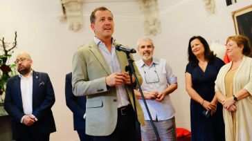 Carlos Velázquez agradece a Lorenzo Caprile “que aporte su granito de arena al proyecto de la candidatura de la Capitalidad Europea de la Cultura”