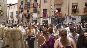La procesión del Corpus en Toledo deja 37 incidencias sanitarias, principalmente lipotimias y golpes de calor 