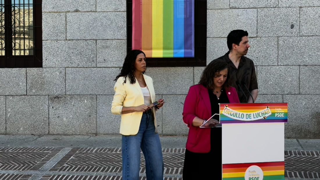 El PSOE de CLM reivindica los avances en derechos LGTBI, el respeto y la igualdad en CLM "frente a la intolerancia del PP y Vox"