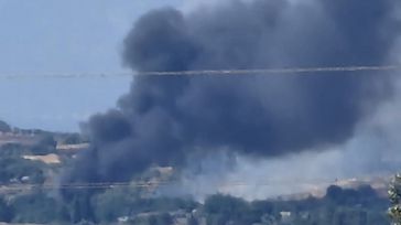Desalojadas las familias del asentamiento ilegal del Cerro de los Palos tras el incendio declarado este jueves
