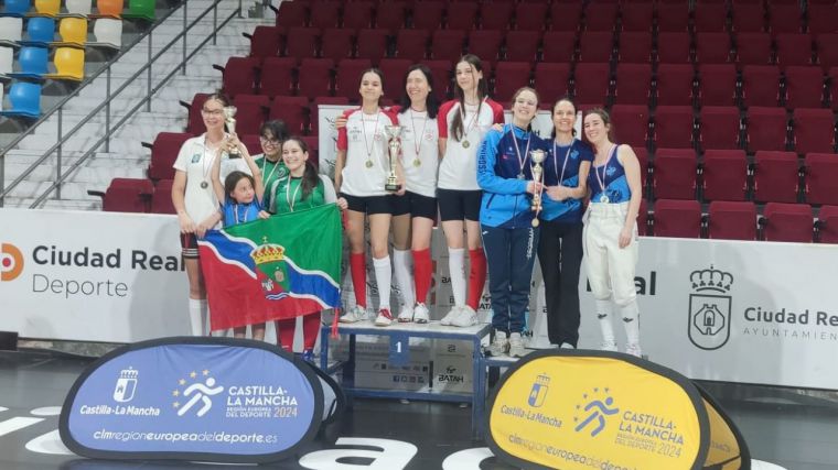 Oro para el equipo toledano en el Campeonato de Esgrima de Castilla-La Mancha 