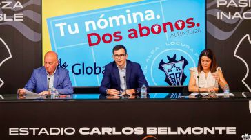 Globalcaja ofrece dos abonos para el Albacete Balompié a quienes domicilien su nómina en una nueva muestra de apoyo a la afición