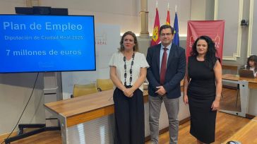 La Diputación de Ciudad Real lanza un plan de empleo propio con 7 millones de euros y autonomía para los ayuntamientos
