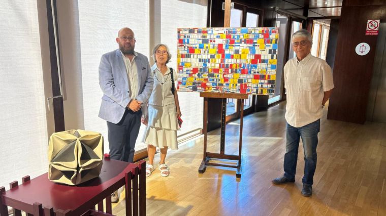 Dos nuevas obras del fondo artístico de la Diputación renuevan el espacio “Las estaciones del arte” en San Clemente
