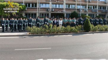 Un total de 206 guardias civiles en prácticas reforzarán las plantillas de las comandancias de Castilla-La Mancha