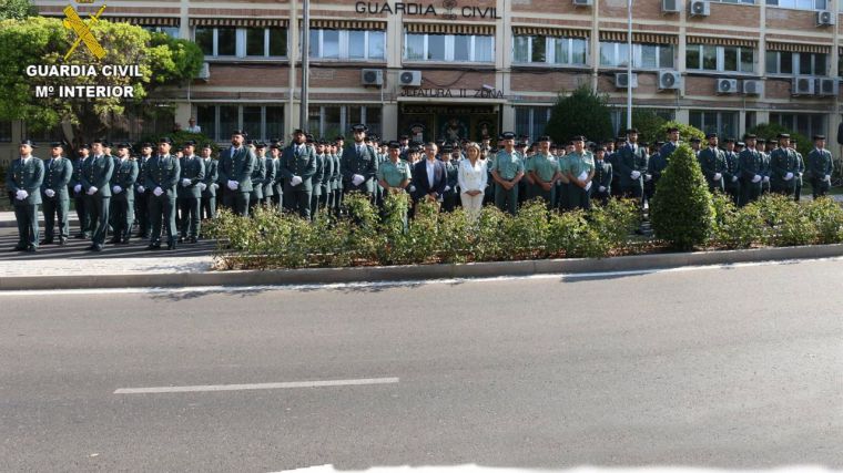 Un total de 206 guardias civiles en prácticas reforzarán las plantillas de las comandancias de Castilla-La Mancha