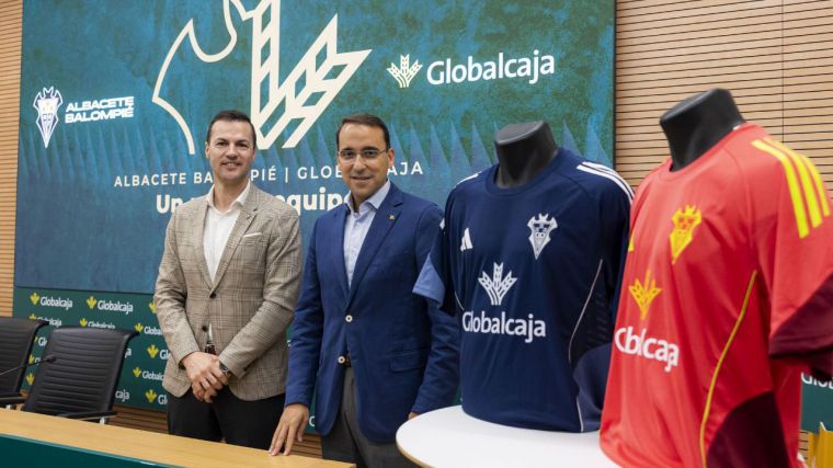 Globalcaja renueva su compromiso como patrocinador principal del Albacete Balompié para la próxima temporada