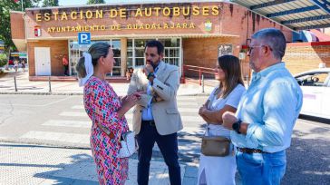 Núñez (PP) reclama a la Junta retomar el proyecto de rehabilitación de la estación de autobuses de Guadalajara