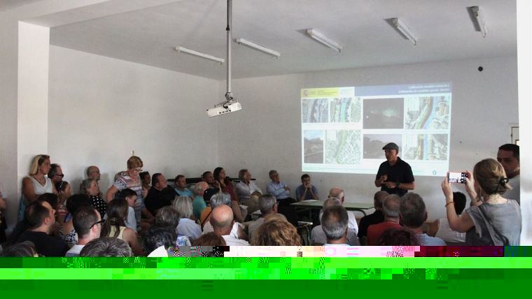 La CHS presenta a los vecinos de Letur las alternativas para minimizar el riesgo de inundación en el municipio