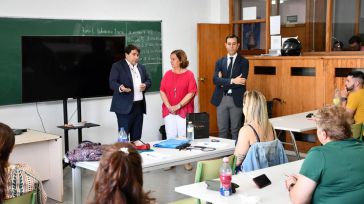La Diputación de Toledo colabora con el centro de FP de EFA Oretana para impulsar la formación práctica en el ámbito agroalimentario y medioambiental