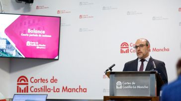 Bellido resalta la aprobación del Estatuto de Autonomía, en un ecuador de legislatura en el que la mitad de las leyes han salido “con consenso de PSOE y PP”