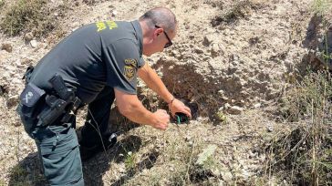 La Guardia Civil desactiva en Guadalajara una granada de la Guerra Civil