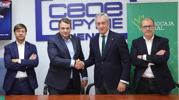 Eurocaja Rural y CEOE CEPYME Cuenca renuevan su alianza para impulsar el desarrollo empresarial de la provincia