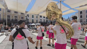 Ciudad Real celebra el primer Encuentro de Charangas “Charandorga” dentro de la programación de las fiestas de la Pandorga