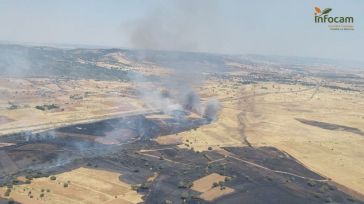 Suspendida la circulación ferroviaria entre Madrid y Andalucía por un incendio forestal en Ciudad Real