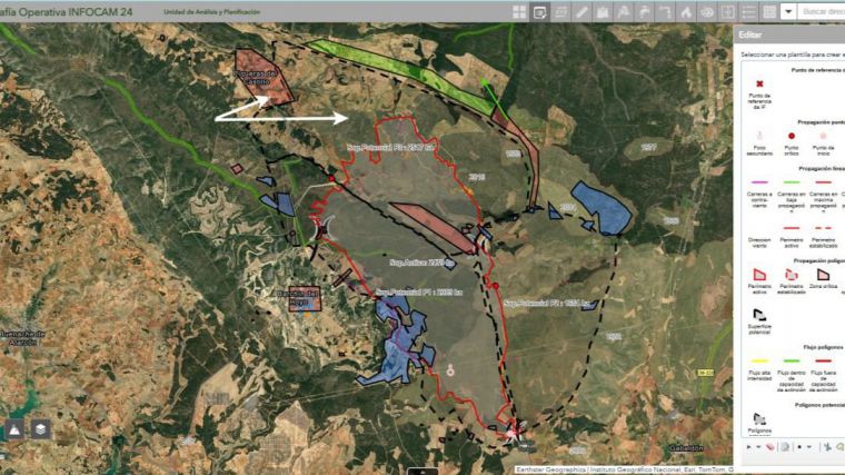 Castilla‑La Mancha emplea tecnología geoespacial para combatir los incendios forestales
