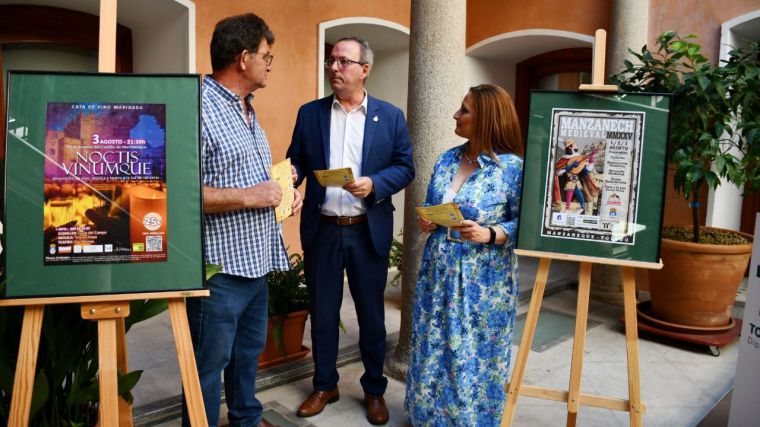Manzaneque se prepara para vivir un viaje al siglo XIV con 'Manzanech Medieval 2025', con el apoyo de la Diputación 