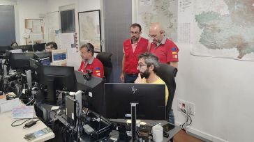 Castilla-La Mancha solicita la colaboración de la UME para intervenir en el incendio forestal de Navalmoralejo (Toledo)