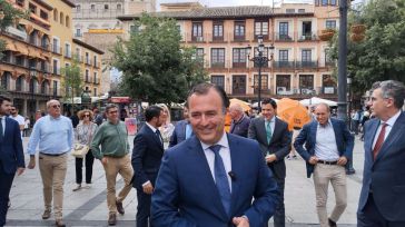 Moreno acusa a PSOE y PP de colaborar en CLM y sitúa a Vox como única "alternativa al bipartidismo"
