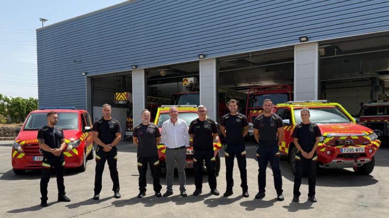 El Consorcio de Bomberos de Toledo incorpora cuatro nuevos vehículos para reforzar la respuesta ante emergencias en la provincia