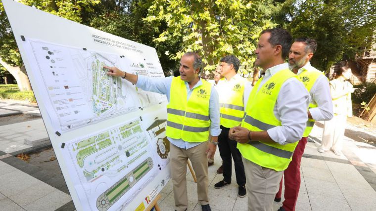 Velázquez: “La obra en la Vega pretende revitalizar este parque tan querido por los toledanos creando una entrada Imperial, a la ciudad Imperial”