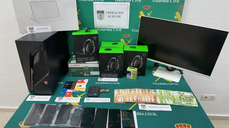 Cae un grupo criminal que estafó a empresas de logística en Toledo, Barcelona, Madrid y Guadalajara