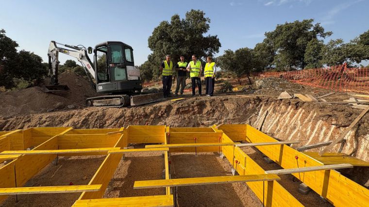Avanzan a buen ritmo las obras para el nuevo hábitat del lince ibérico en la fina El Borrril (Toledo)
