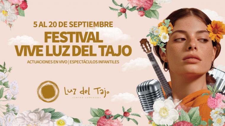 Luz del Tajo (Toledo) vuelve a apostar por la música, la cultura y el ocio en septiembre